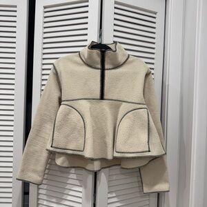 Urban Outfitters swing fleece pullover quarter zip